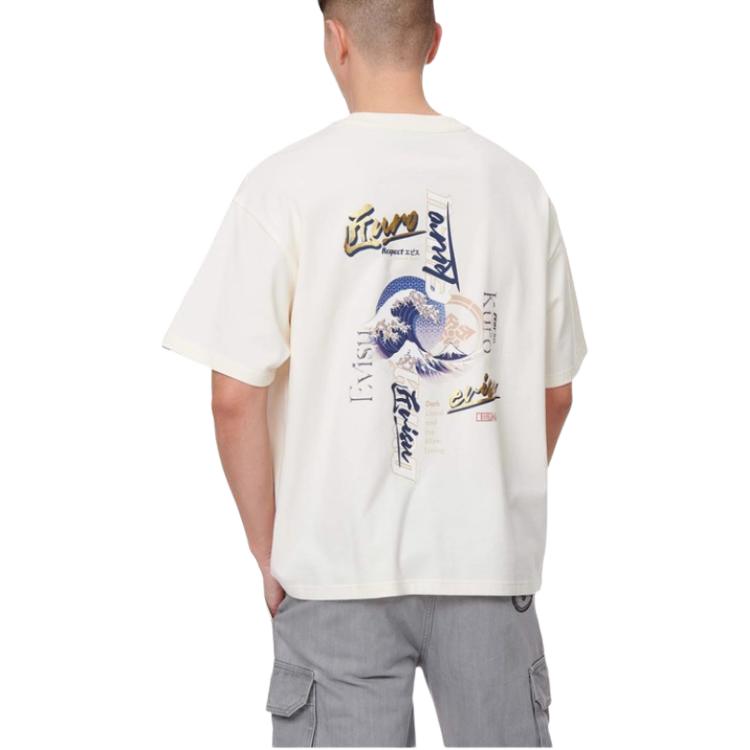 EVISU T-Shirts Men's Crew Neck Moderate Straight Fit 2ESGNM2TS559BZCT
