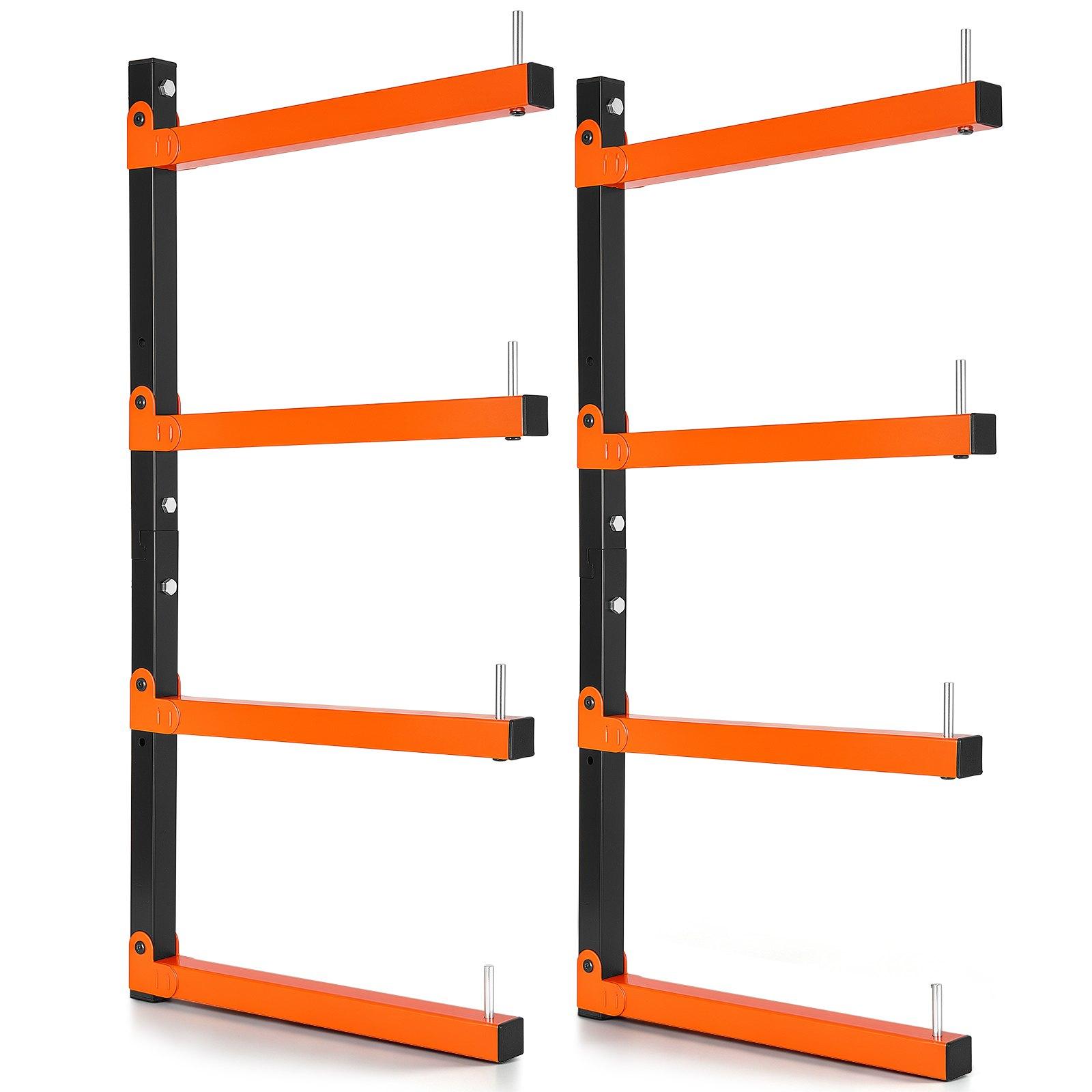 VEVOR Lumber Rack, 4-Tier 2-Pack 50