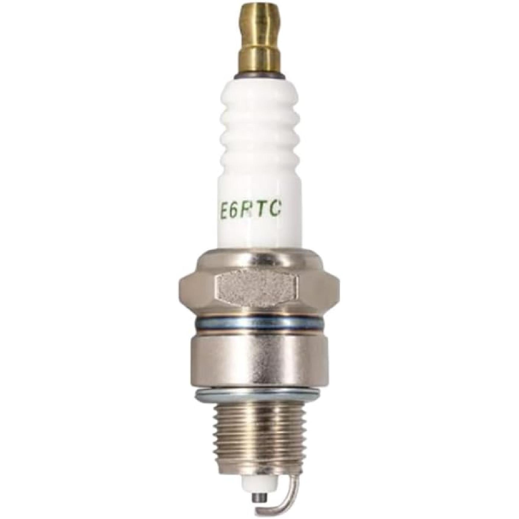TORCH E6RTC Spark Plug Replace for NGK BPR6HS Spark Plug, for BOSCH WR7BC Spark Plug, for CHAMPION RL82YC Spark Plug, for DENSO IWF20 W20FPR-U Spark