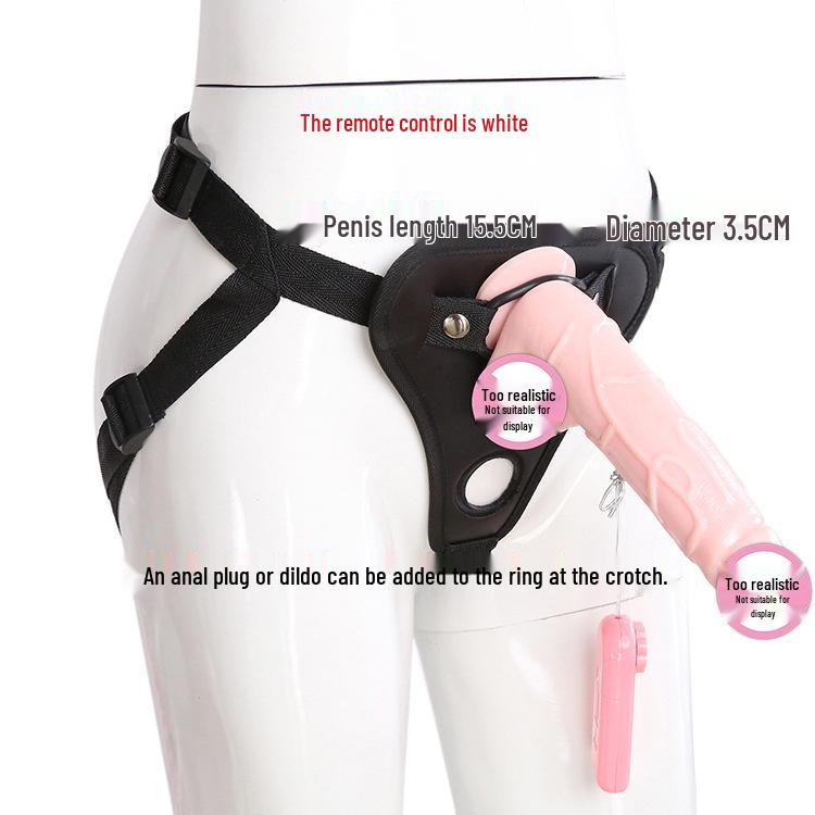 Wearable Double-Headed Strap-On Dildo Panty for Female Dominant and Male Submissive Scenarios