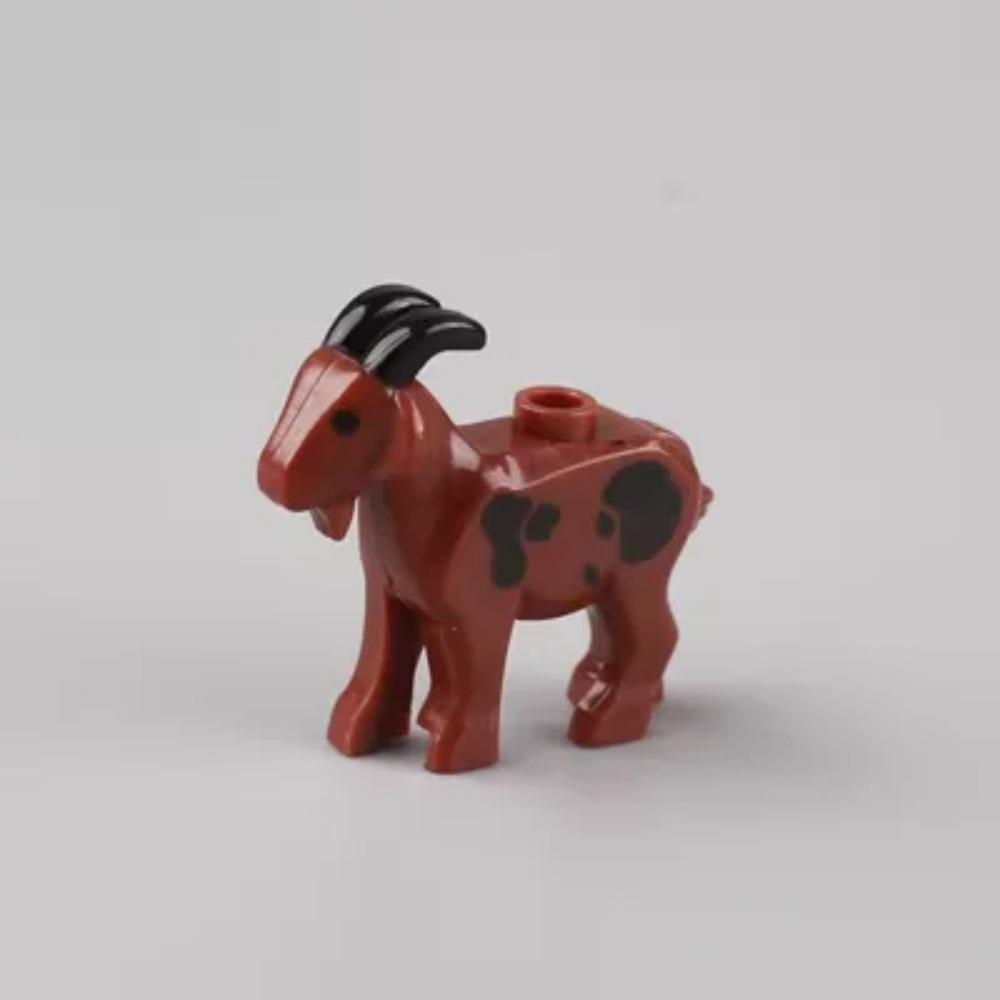 Animal Building Blocks City Small Large Ornaments Panda Dog Sheep Pig Cow Zoo Deer Mount Crocodile Tiger Wolf Eagle Boy Gift Toy