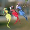 1Pcs Random Simulation Swallow Tail Bird Clip Handmade Bird Plant-decorated Artificial Bird Handicrafts For Ornament