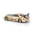 Genesis Company POP RACE Scale Top Secret GT300 Supra Chrome Gold PR640277 1/64 - (Finished Model)