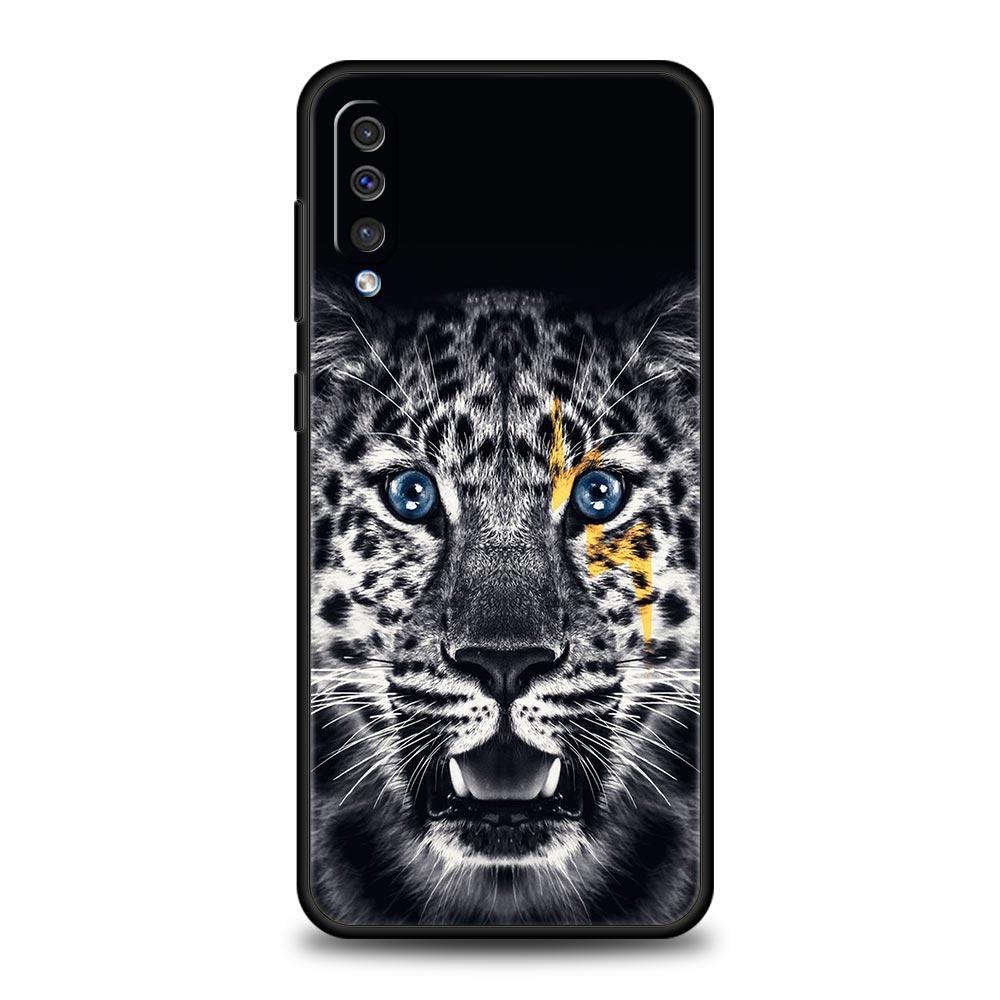 Husă de telefon cu animale de ghepard, tigru, leu, pentru Samsung A12 A32 A50 A70 A20E A20S A10 A10S A22 A40 A42 A52 5G A02S A04s