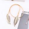 Metal Spring Waist Chain Women's Simple Temperament Slim Belt Sweater Dress Accessories Versatile