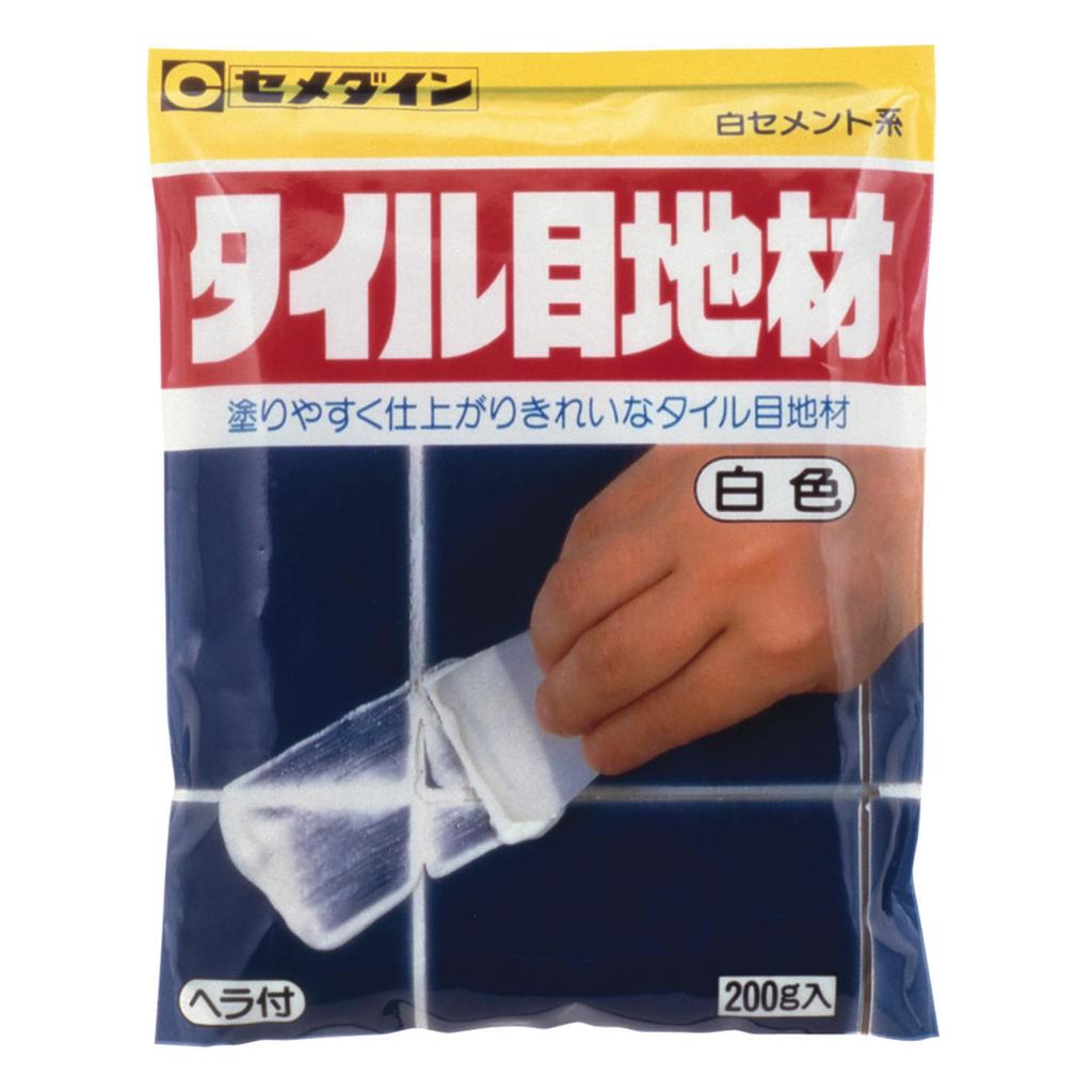 Cemedine Repair Tile Grout Material Bag 200g White HJ-113