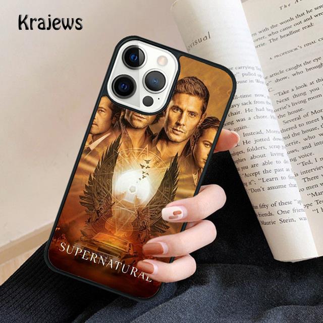 Supernatural TV Show Soft Phone Case For iPhone 17 Air 16 15 14 Max Plus 11 12 13 Pro Max Phone Cover coque Fundas