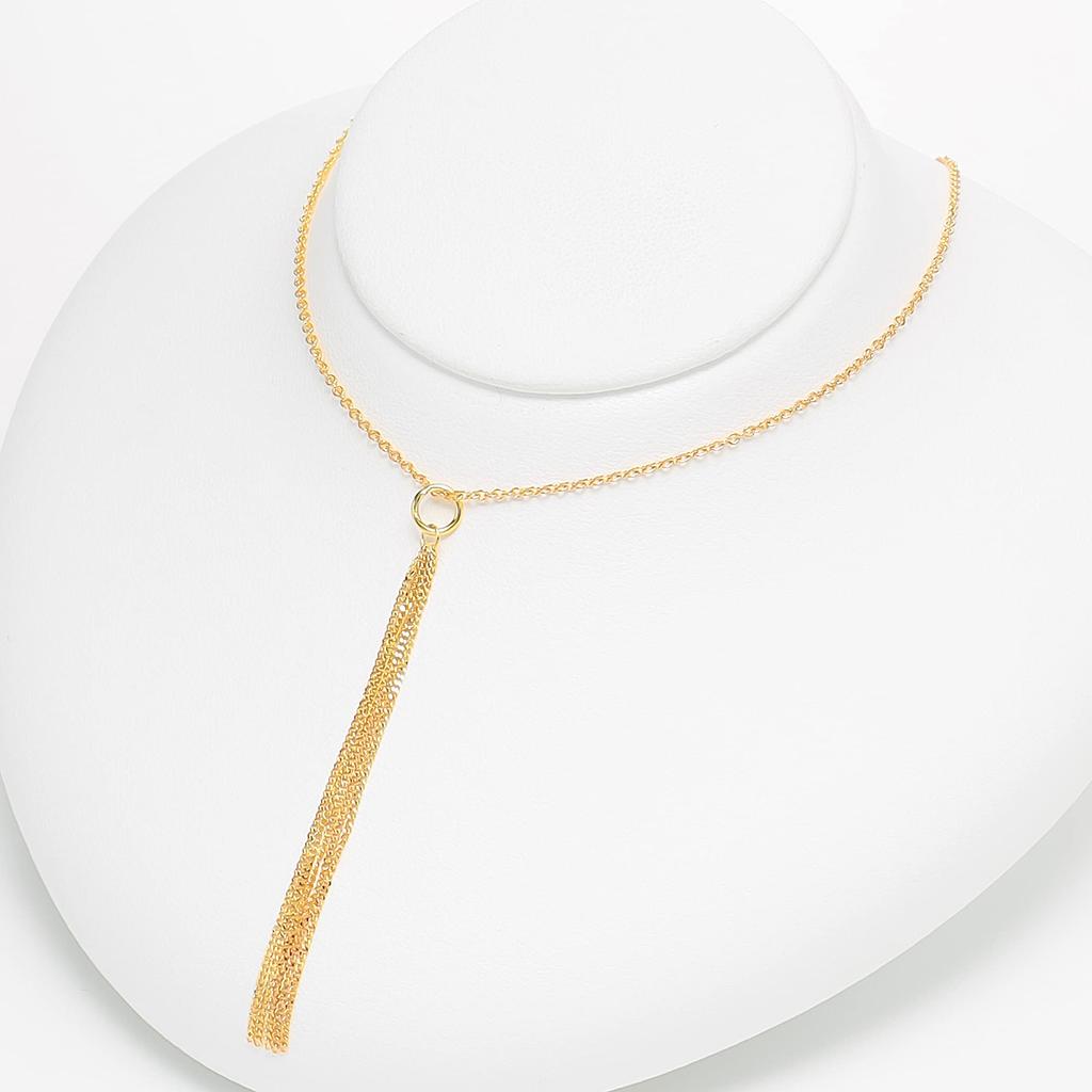 Estelle Silver Yellow Gold Plated Necklace (Web Exclusive) 0773-0561-0019-0000