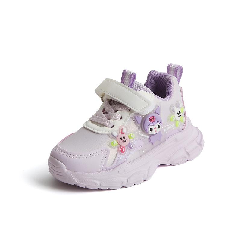 Girls' sneakers soft sole 2025 spring and autumn new lamp baby Kulomi dad shoes girls' children's shoes