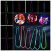 Led Glow Tie Vibrant Colorful Light-up Tie For Parties Bars And Ktv Events