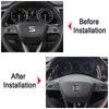 Przedłużki łopatek zmiany biegów do kierownicy dla Seat Leon Cupra 5F Ibiza 6F Arona Ateca Leon St Alhambra Aluminiowe łopatki zmiany biegów