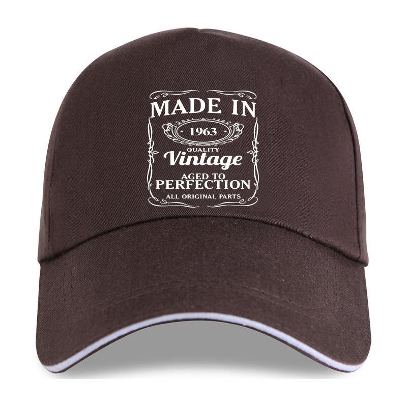 New Cap Hat Made In 1963 Happy Birthday Funny Unisex Graphic Fashion 2023 Cotton Baseball Cap Harajuku