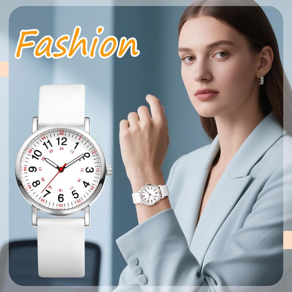Women's Watch Silicone Simple Rubber Band Analog Display Waterproof Quartz Fashion Watch - Birthday Christmas Valentine's Day Gift