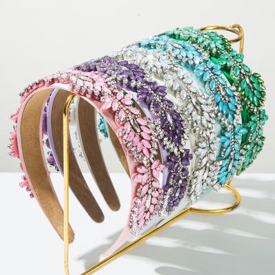 Nuove Fasce per Capelli Belle in Tessuto Retro Barocco Europee e Americane con Personalità, Temperamento Versatile, Accessori per Capelli