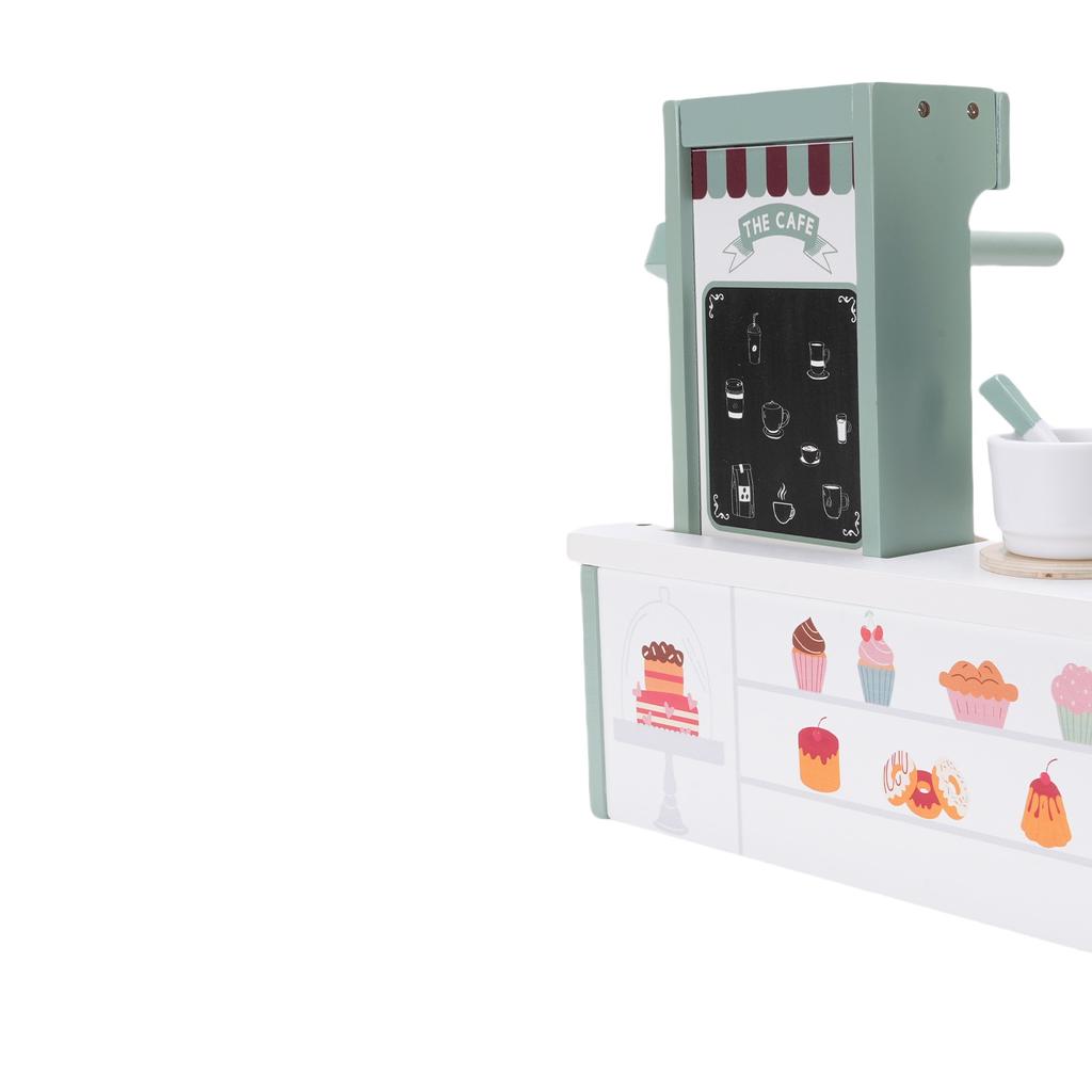 Gyerek Kávéfőző Játékszett Fa Szerepjáték Gyerek Kávéfőző Játék Gyerekeknek