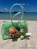 2026 Women's Waterproof TPU Jelly Handbag - Fashionable Lock Buckle Tote for Beach & Everyday Use