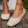 2026 New Plus Size Temperament Casual Versatile Western-style Comfortable Personality Flats Bottom Women's Shoes  Soft Sole