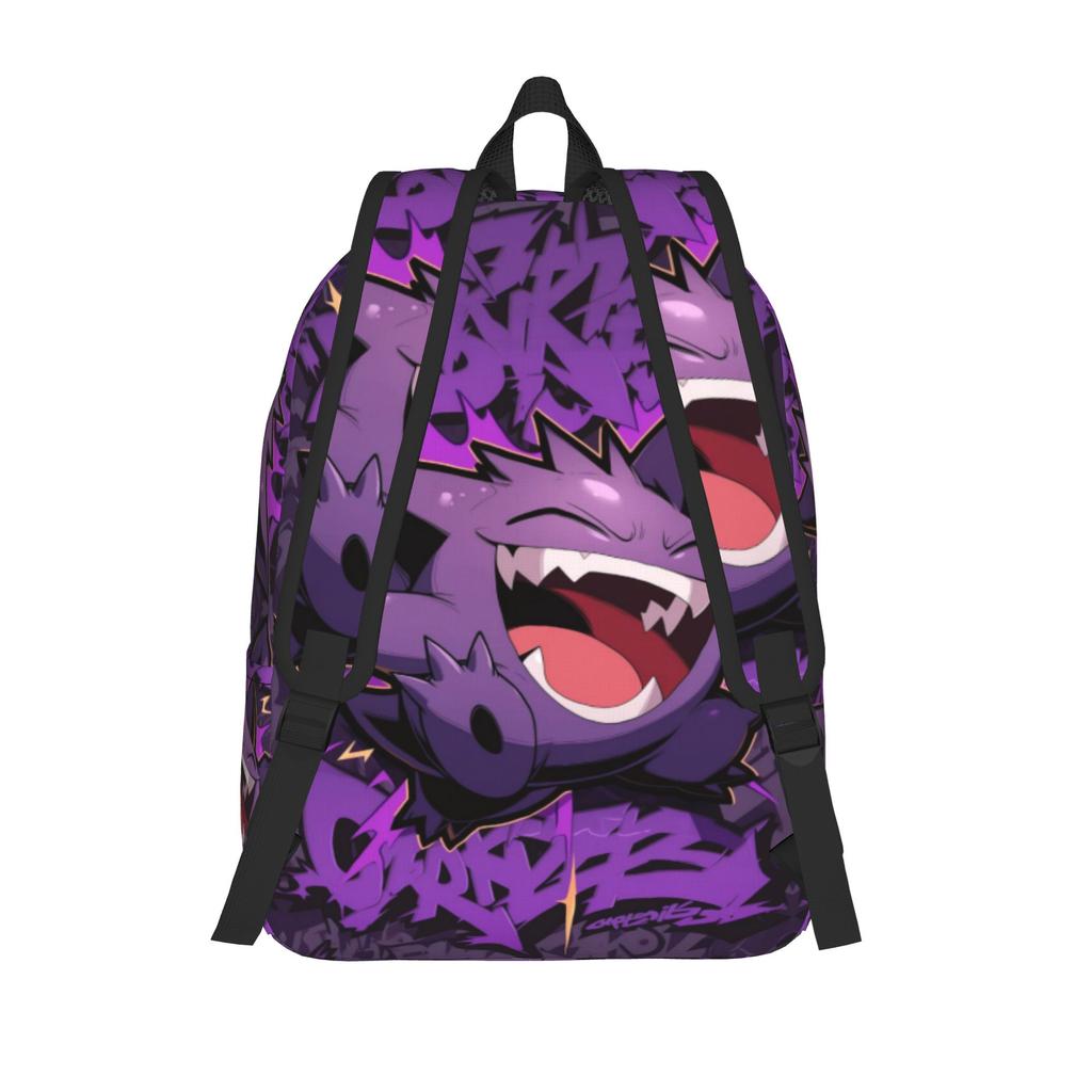 Fashion Pokemon Backpack Mochilas Solid School Sturdy Shoulder Rucksack