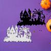 Creepy Castle Ghosts and Crosses Halloween Decorations with Silicone and Metal Clipper Mold