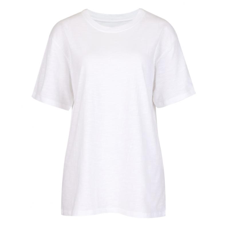 Shop Women Basic Round Neck ShorT Sleeve T shirT Brown Dai Wsh 0913