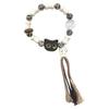 Lucky Cat Bracelet Tassels Wrist Chain Fashionable Hand Jewelry Handmade Beaded Bangle with Tassels Trend Jewelry Pieces