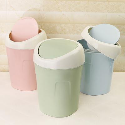 Μίνι Κάδος Γραφείου Μικρός Κάδος Απορριμμάτων με Καπάκι Κάδος Απορριμμάτων Υπνοδωματίου Καθαρό Κουτί Αποθήκευσης Κάδος Απορριμμάτων Οικιακό Γραφείο Κάδος Σκόνης Είδη Γραφείου