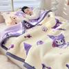 ZISIZ Cartoon Thickened Blanket