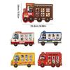 Children'S Early Education Matching Game Five Style Life Scene Matching Fire Engine Matching Educational Toy For Kids