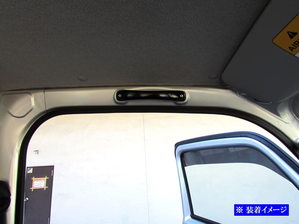 BRIGHTZ Aluminum Assist Grip 1 for Jimny Sierra JB43W Fits and 43 (Black, Piece) (INT-GRIP-042-1PC) - JB, JB43, B43, models.