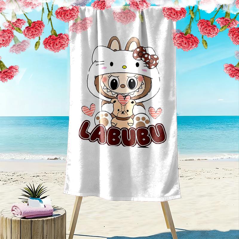 LABUBU Beach Towel, A Must-have for Any Perfect Trip, Perfect Birthday, Holiday Gift For Family and Friends