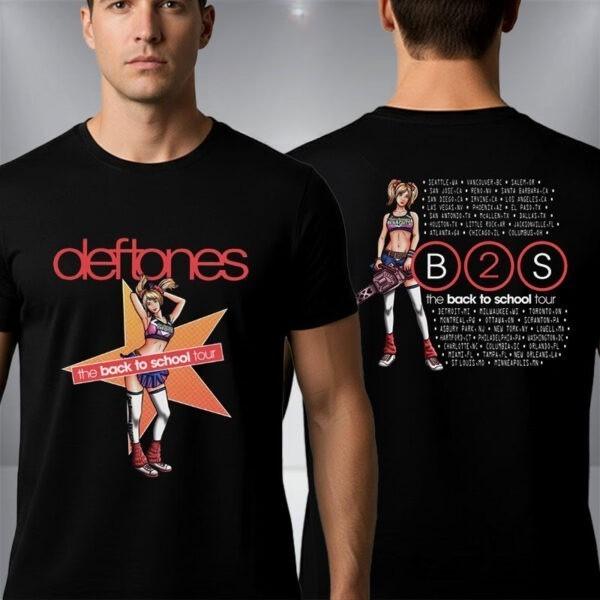 Deftones Ft Juliet B2S The Back To School Tour 2026 Unisex T Shirt Two Sided