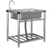 MDNG 304 Stainless Steel Commercial Utility Sink