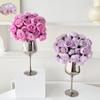Konstgjord Blomsterbukett 27 Huvuden Realistisk Falsk Silkesblomma Hem Kontor Bröllopsfest Bordscenterpiece DIY Vas Faux Blomdekoration