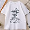 Funny Coder T-Shirt Men Women Frog Wizard Writing Code Tee Computer Science Major Gift Tshirt Humor Tee Shirt High Quality -...