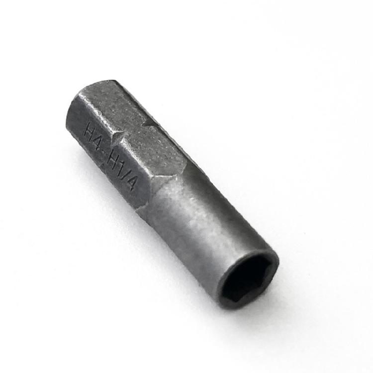 Screw Driver Bit Adapter Blast Sanding/Nickel Plated/ for Ch for rome Plated 1/4