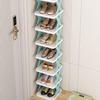 Compact Removable Shoe Rack - Space-Saving Indoor Storage Cabinet for Dorms and Doorways