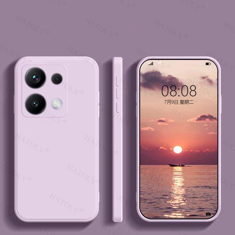 For Xiaomi Redmi Note 14S Case Redmi Note 14S Anti-knock Liquid Silicone Candy Color Back Case For Redmi Note 14S Case