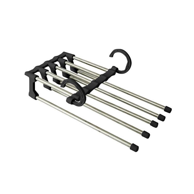5-in-1 White Pants Rack - 1 Piece