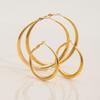 Yori Popular Stainless Steel Large Hoop Earrings for Unisex Men Women High Quality Versatile Jewelry Waterproof
