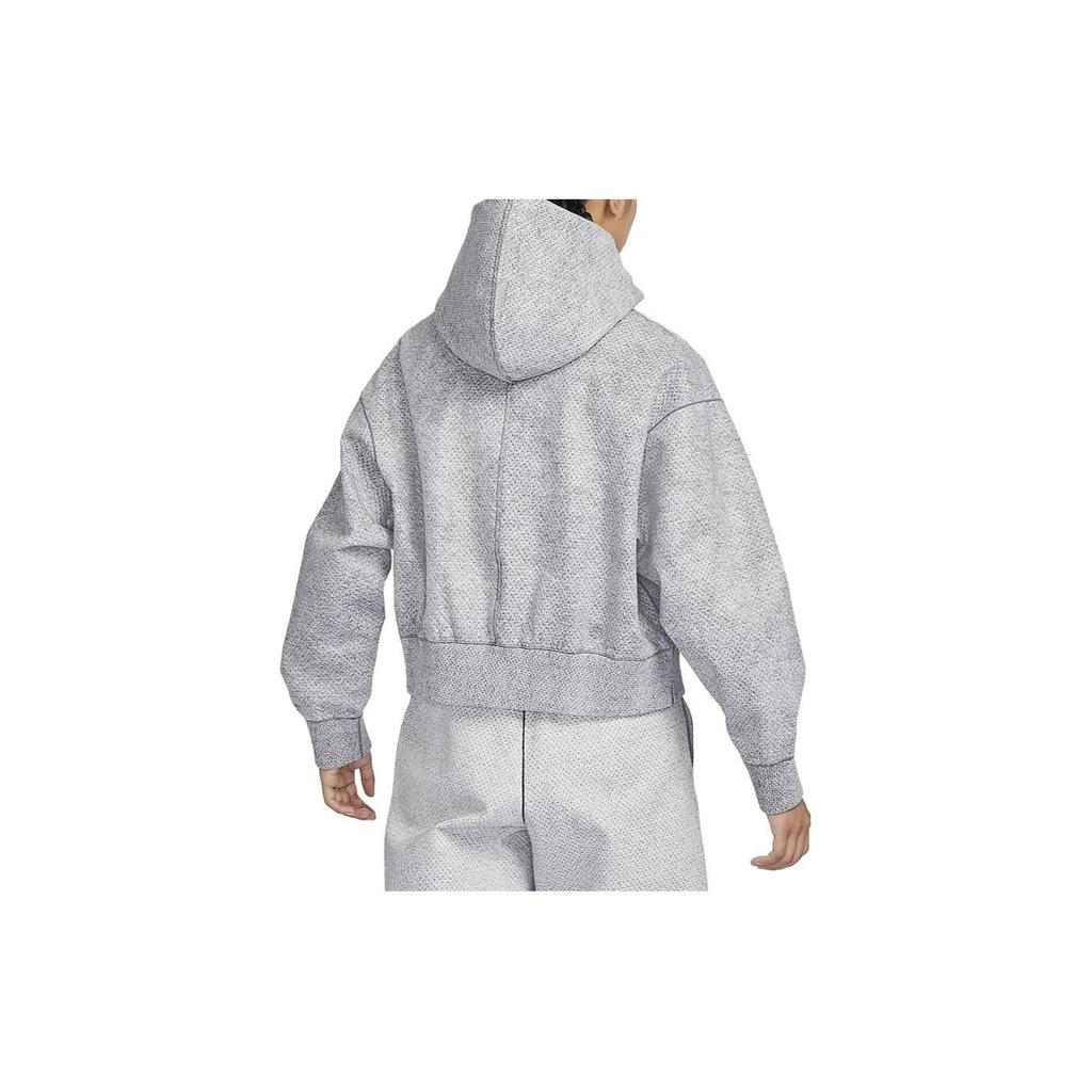 Nike Forward Series Solid Color Loose Fit Casual Hoodie Women hoodies Smoke-Gray FN0297-077
