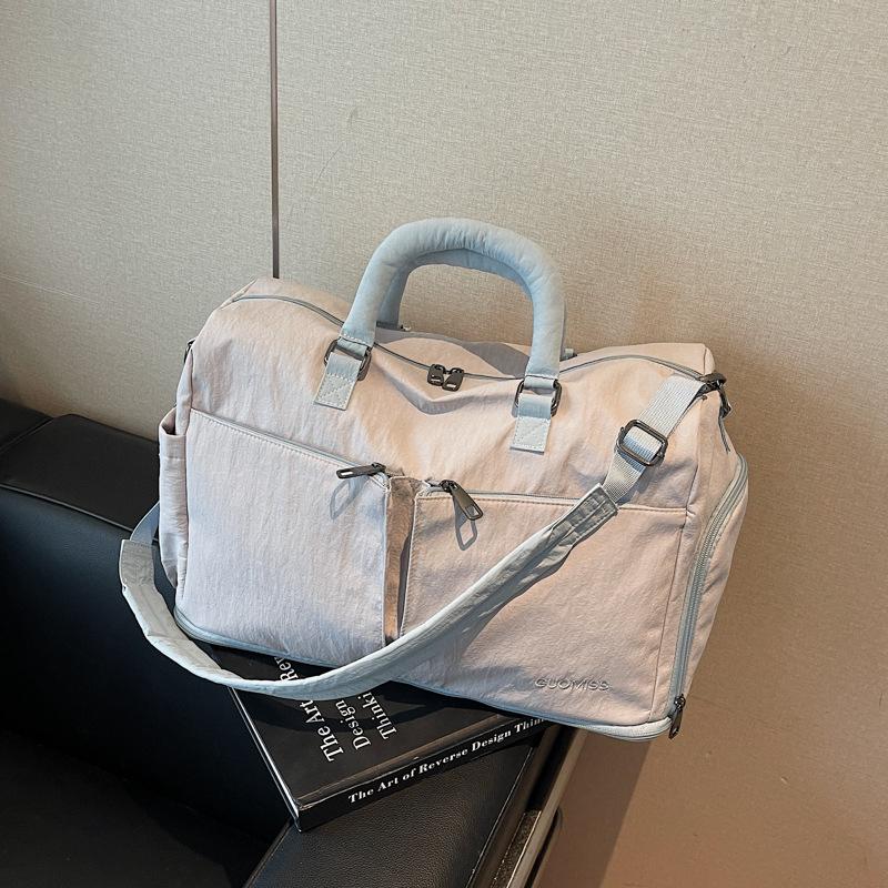 Large-capacity Travel Bag, Lightweight Handbag, Crossbody Sports and Fitness Bag, Men's Fashionable Storage Luggage Bag