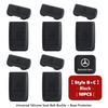 Car Silicone Seat Belt Buckle Anti-scratch Protector Cover Decorative Accessories For Benz CITAN VITO SPRINTER CLS SLK Sport ML  q7