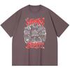 230 g/m² 100% Baumwolle Heavy Metal T-Shirt Rockband Beliebte Musik Druck Unisex Schweres Baumwoll-T-Shirt
