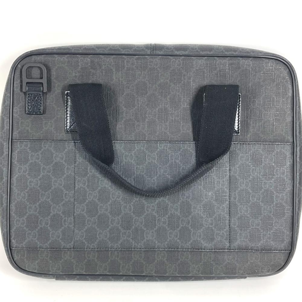 GUCCI 169934 GG Supreme logo PC case, business bag, tote bag Hand Bag
