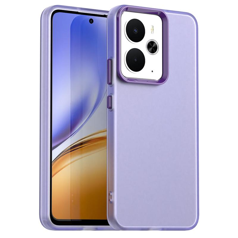 Anti-Drop Candy Color Phone Case For Realme P3 Matte PC Transparent Back Case Realme P3 5G Cover For Realme P3 Case 6.67 inch