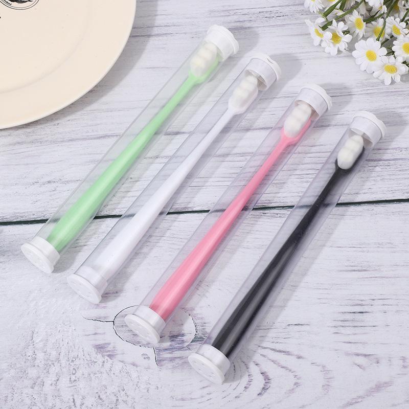 Japan Micro Nano Toothbrush: Ultra-Fine Soft Bristles for Pregnant Women & Postpartum Care, with Tongue Scraper