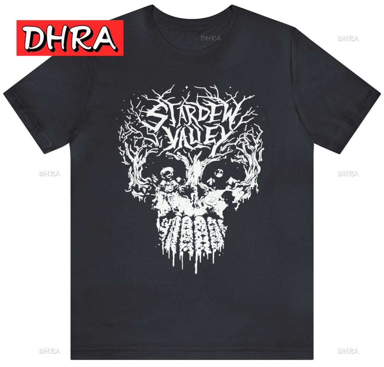 Stardew Valley Skull Graphic T-shirt XXL