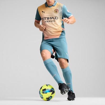 Puma Manchester City Fourth Soccer Jersey Fan Edition Men's Bold Blue 775202-04