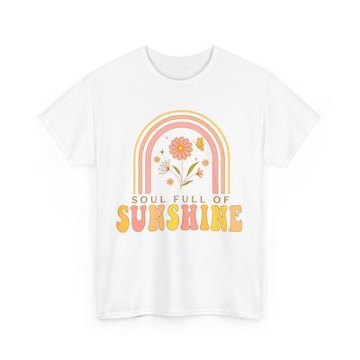 SOUL OF SUNSHINE T-shirt | Vårdagar Utomhus Natur T-shirt | Vårvibbar