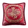 48x48cm 1pcs European Jacquard Pillow Cover Car Bedroom Home Theme Decoration Pillowcase Soft and Wear-resistant Square Sofa Waist Cushion Covers